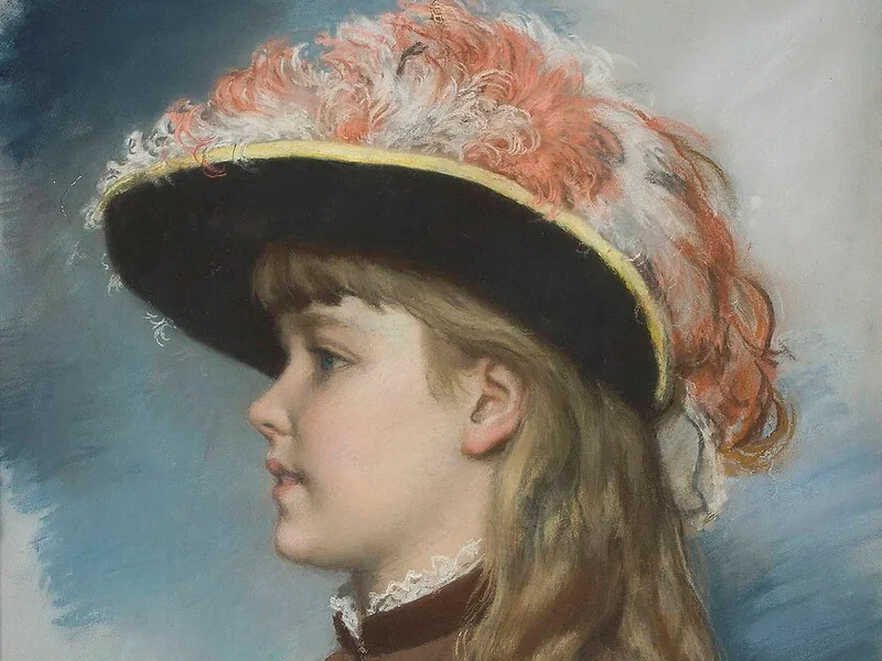 1832-Alfred Izydor Romer - Helena Romer-Ochenkowska da bambina
